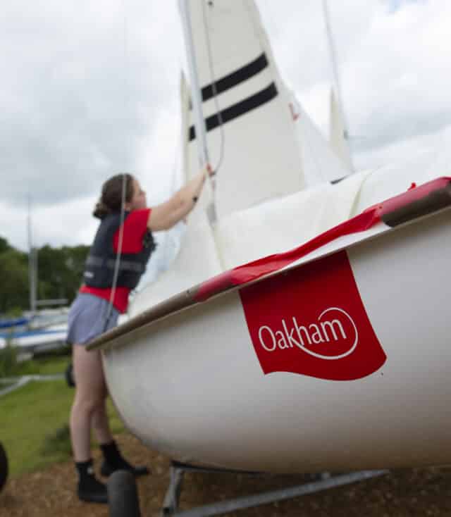 Sailing photo close up