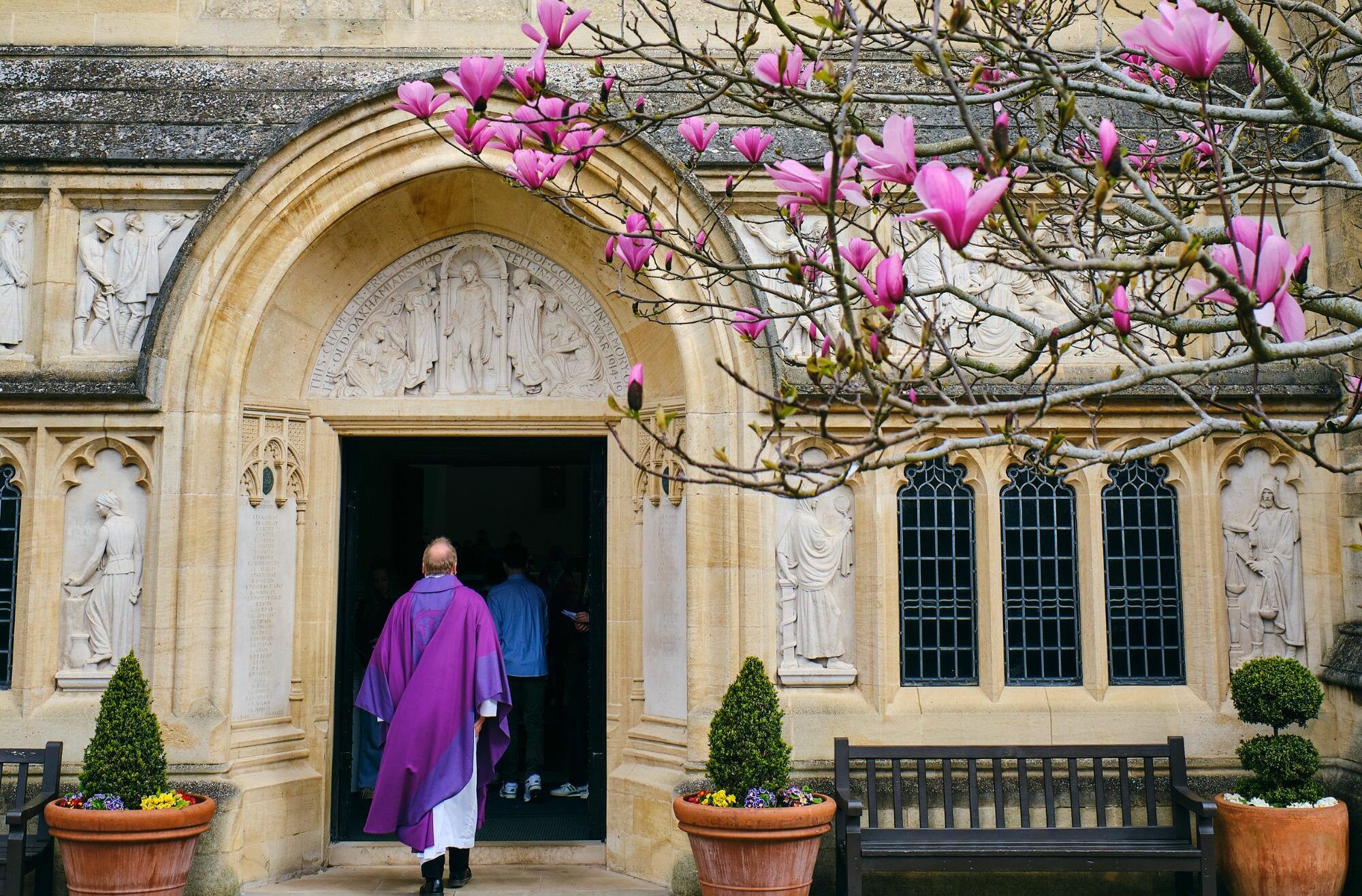 Chaplaincy outside of chapel photo