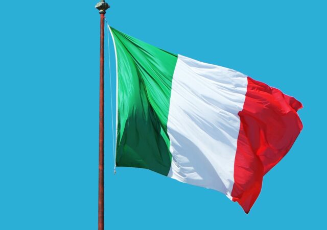 Subjects Italian flag