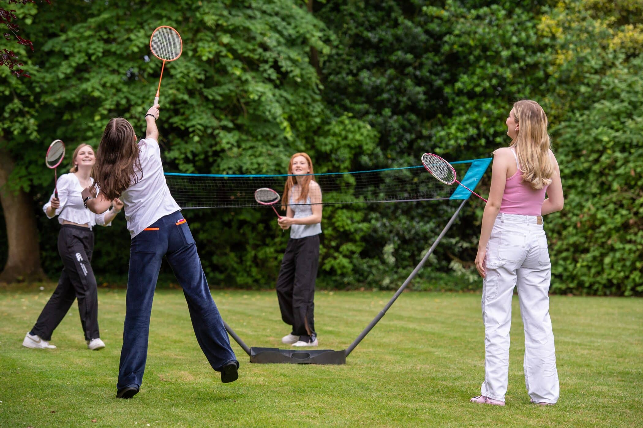 Stevens House boarding photo badminton