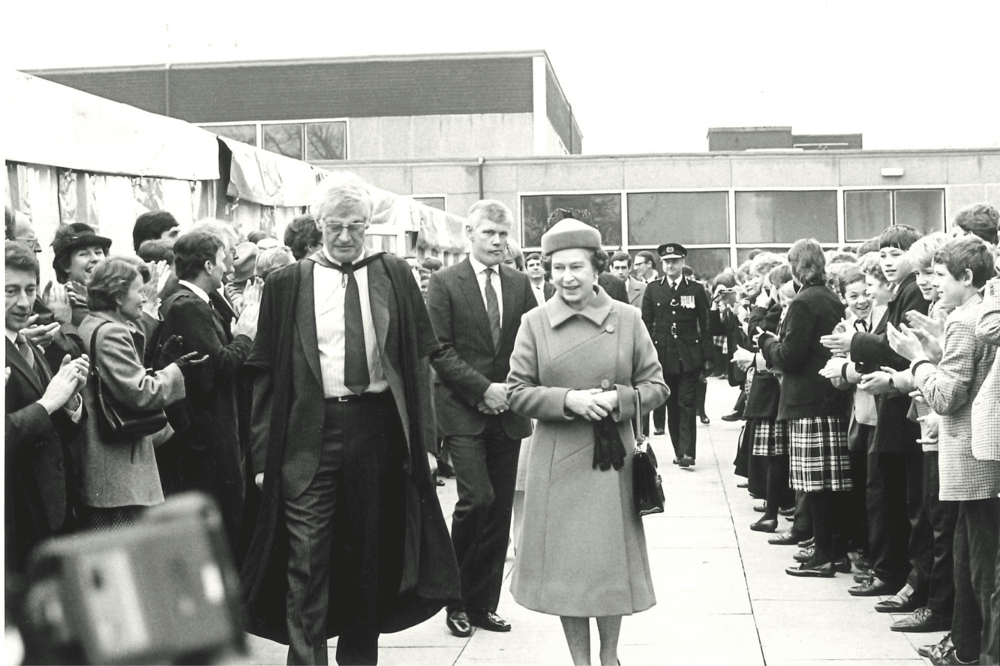 Queen visiting Oakham School