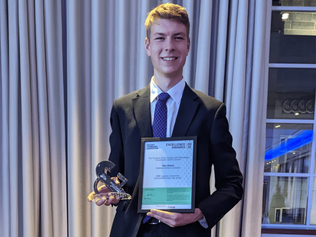 Oakham School - Alex Brown, DATA Award winner for web