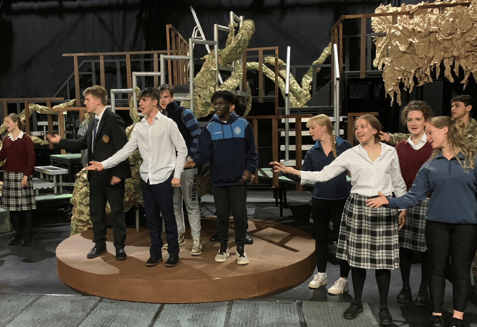 Drama Group photo Into The Woods for web