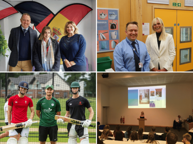 Oakham Alumni visiting the School