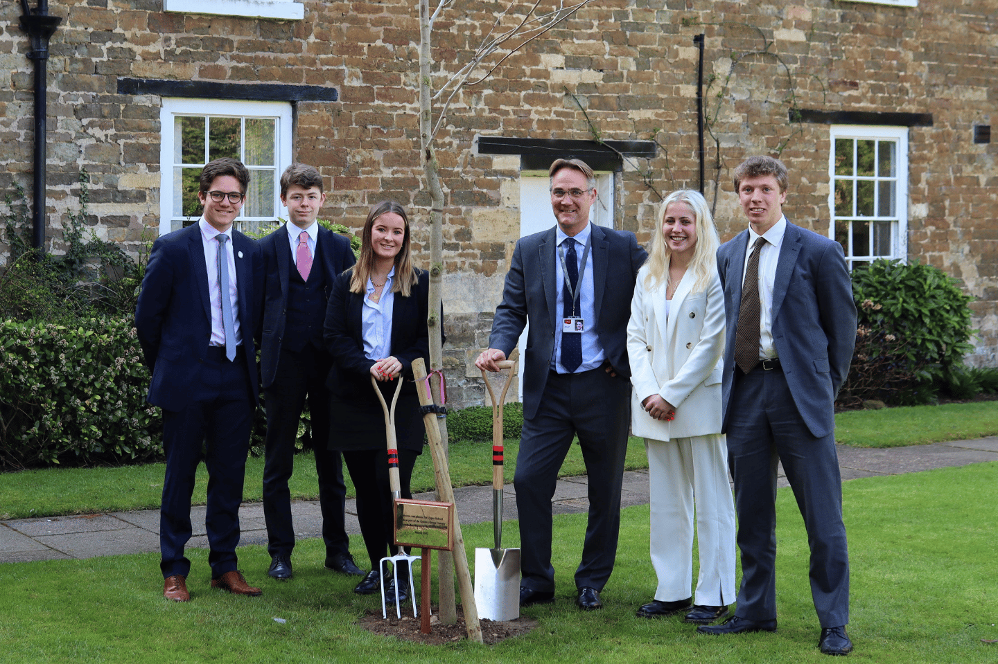 Sustainability jubilee tree planting