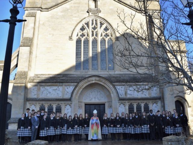 Group of Confirmands outside Chapel