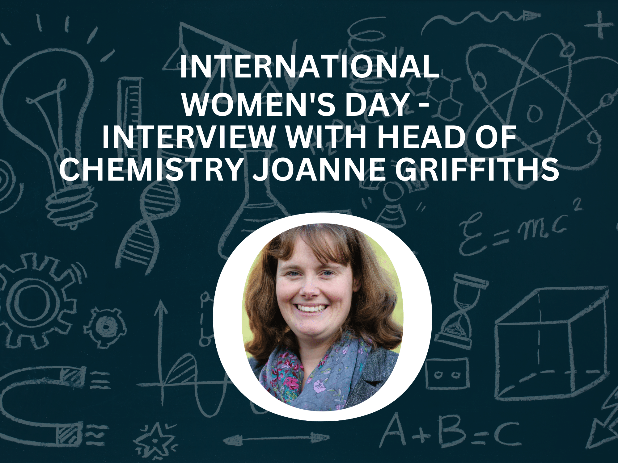 International Women's Day graphic Head of Chemistry