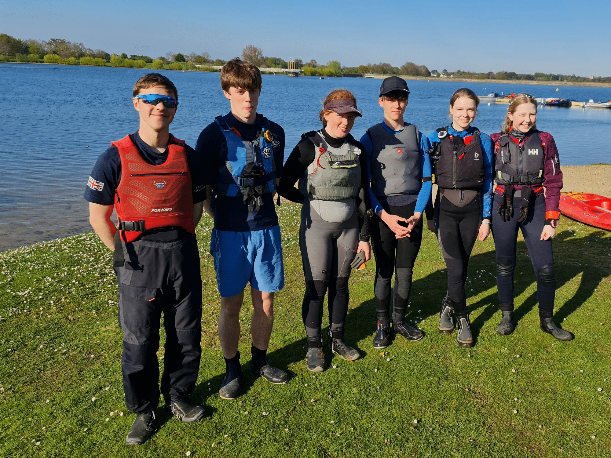 Oakham sailing team