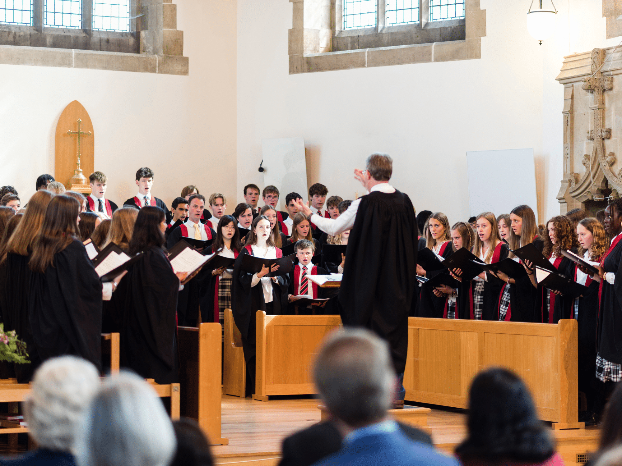 Chapel Choir perform in Speech Day concert