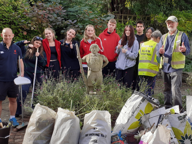 Voluntary Action Pupils at Service Weekend